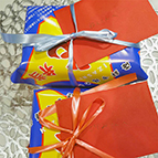 お客様からのお祝い