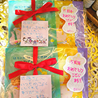 お客様からのお祝い