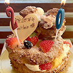 お客様からのお祝い