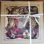 お客様からのお祝い